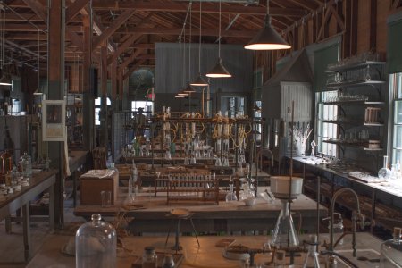 Het laboratorium van Thomas Edison in Ft. Myers